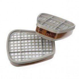 FILTRO 3M 6055 A2 GASES-VAPORES M/6000 P/2UDS