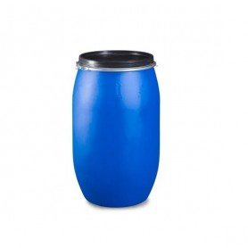 BIDON PLASTICO 220L.BALLESTA AZUL