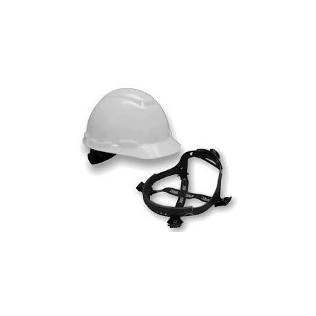 CASCO OBRA 3M C/VENT.A/RULETA H700NVI BLANCO