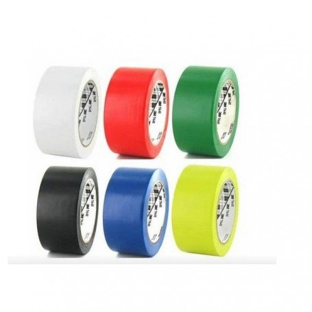 CINTA ADH.SEÑALIZACION VINILO V/COLORES LISOS 33MT 50MM 3M 764I