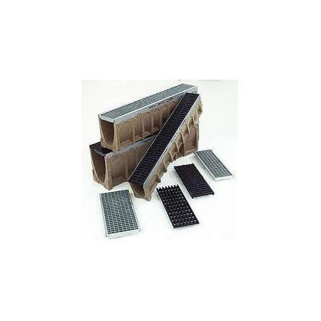 REJILLA ANTITACON F.D+CANAL F.D. 20CM INT. D400 X MT (1MT)
