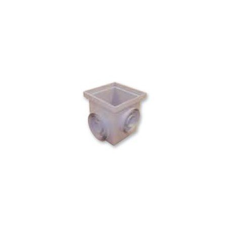 ARQUETA 20X20 C/TAPA POLIPROPILENO