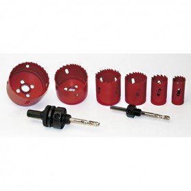 JGO. 8 CORONAS BI-METAL HSS 44100 "C"