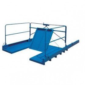 PLATAFORMA DESCARGA C/TRAMPILLA UNE-EN 180401 1500KGS