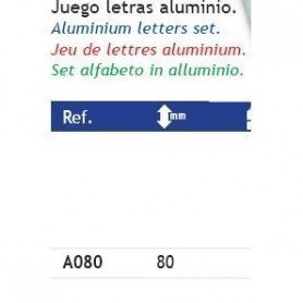 ABECEDARIO PARA ROTULAR REF. A080
