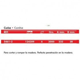 CUÑA 2 KG. 5461-2