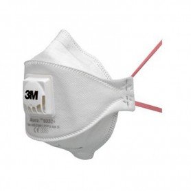 MASCARILLA 3M 9332+ AURA FFP3 CON VALV BLK X UD