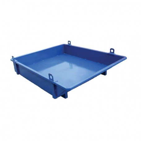 BATEA ESCOMBROS 800KG C/ANILLA P/ESLINGA UNE EN 13155/2 1510X1420MM SIN TRAMPILLA