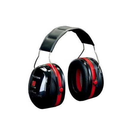 OREJERAS 3M PELTOR OPTIME III 34DZ ROJAS/NEGRAS