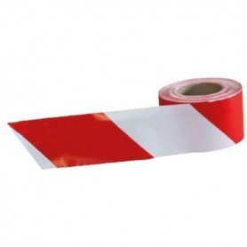 CINTA SEÑALIZ. 10CM (R/200M) BL-RO/AM-NE. GALGA 300/60MICRAS