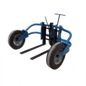 TRANSPALETA OBRA 1500KG.RUEDA NEUMATICA H-2