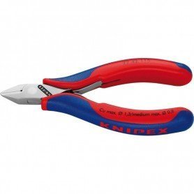 CORTAALAMBRES ELECTRóNICA PUNTIAGUDO SIN BISEL 115MM KNIPEX