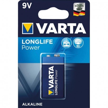PILA LONGLIFE POWER 9V BL 1UD VARTA