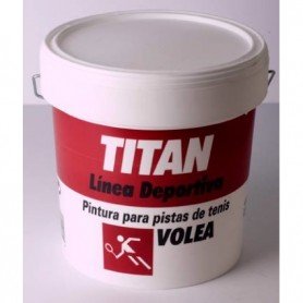 PINTURA TENIS VOLEA VERDE 4L TIRAN