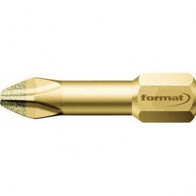 PUNTA DIAMANTE 1/4" DIN3126C6,3 PH1X25MM FORMAT