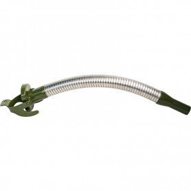 MANGO VERTEDOR FLEXIBLE CON TUBO DE AIRE 38CMPARA BIDON DE COMBUSTIBLECHAPA DE ACERO