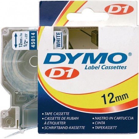 CINTA ESCRITURA D1 45014 AZUL/BLANCO 12MMX7M DYMO