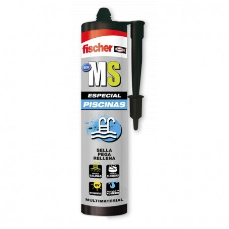 ADHESIVO MS SELLANTE PARA PISCINAS 300ML FISCHER