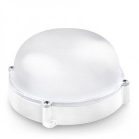 APLIQUE LED REDONDO 12W 1200LM LUZ FRIA BLANCO MATEL