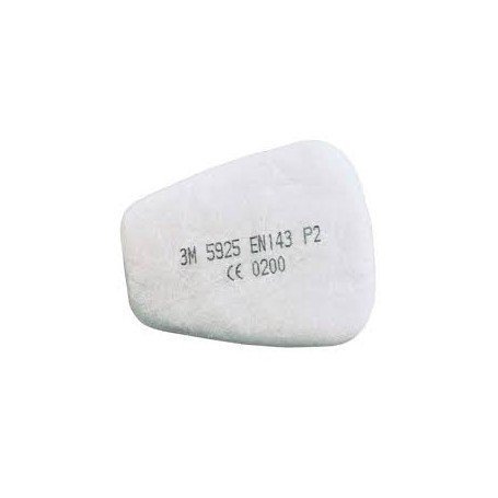 FILTRO PARTICULAS 3M 5925 P2R M/6000 PACK 2UDS
