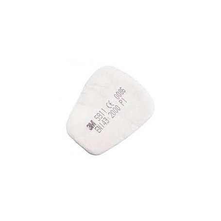 FILTRO PARTICULAS 3M 5911 P1R M/6000 PACK 2UDS