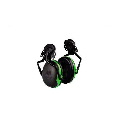 OREJERA P/CASCO 3M PELTOR  X1P5 P5E 26DB NEG/VERDE