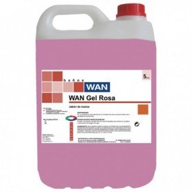 JABON DE MANOS WAN GEL ROSA 5L