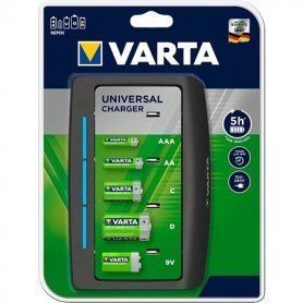 CARGADOR PILAS RECARGABLES UNIVERSAL VARTA
