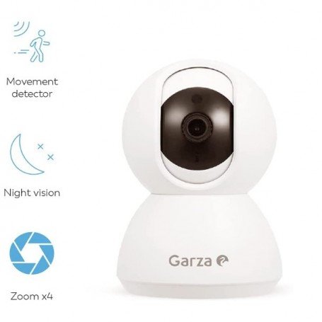 CAMARA VIGILANCIA INTERIOR IP WIFI 360º 720P HD