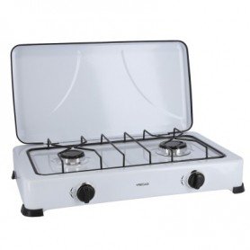 COCINA GAS YREGAS ESMALTADA 2 FUEGOS BLANCA