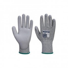 GUANTE A622 PU ANTICORTE-TERMICO 100ºC GRIS 4X43C A3