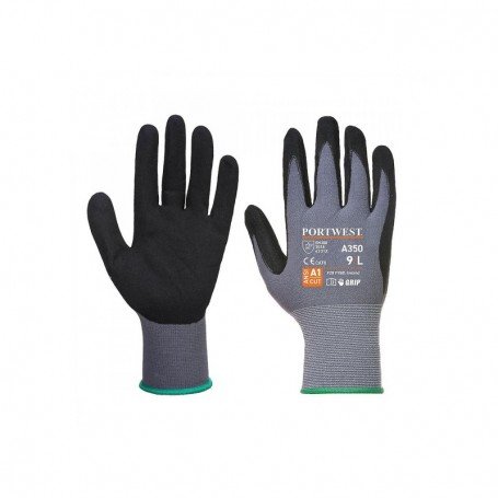 GUANTE A350 NYLON-ELASTANO FOAM GRIS-NG 4131X A1