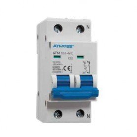 MAGNETOTERMICO DPN 1P+N 6KA CURVA C 20A
