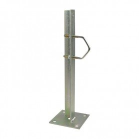 SOPORTE MASTIL "L"  ATORNILLABLE 300MM