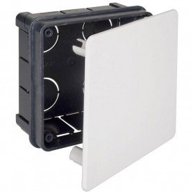 CAJA EMPALME EMPOTRAR 100X100X45 G/MET.