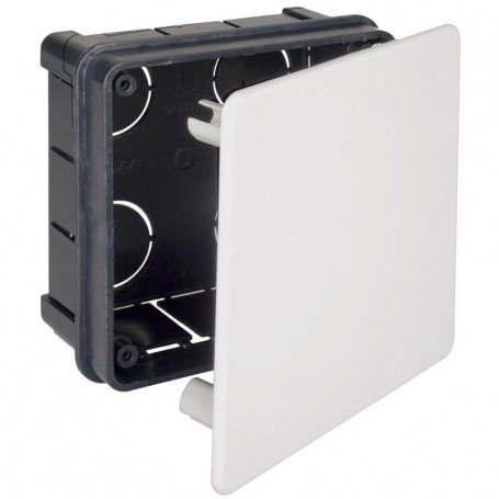 CAJA EMPALME EMPOTRAR 100X100X45 G/MET.
