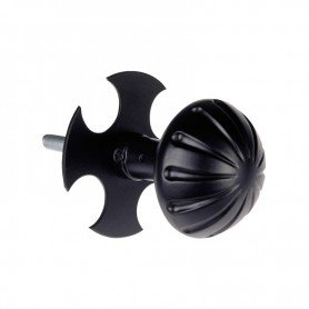 POMOS PUERTA F.II NEGRO REF.122