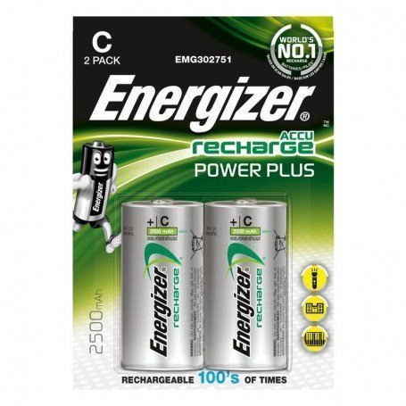 PILA HR14 FSB2 2500MAH ENERGIZER RECARGABLE