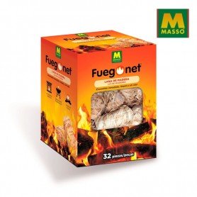 LANA DE MADERA DE INCENDIO FUEGO NET