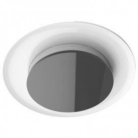 APLIQUE LED REDONDO 10W 900LM LUZ FRIA MATEL