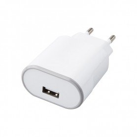 ENCHUFE CARGADOR USB 1A 230V BLANCO ONLEX