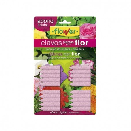 ABONO EN CLAVO P/PLANTAS CON FLOR 20UNDS