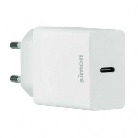 ENCHUFE CARGADOR USB C 3.0A 20W CARGA RAPIDA SIMON