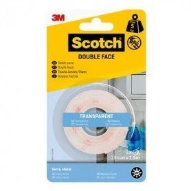 CINTA MONTAJE TRANSP 19MM 1,5M SCOTCH