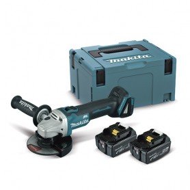 AMOLADORA BATERIA 125 DGA504RMJ 18V+2BAT4AH MAKITA