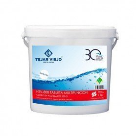 CLORO MULTI 5 EFECTOS HTV808 TABLETA 5KG TEJAR