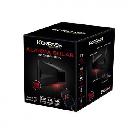 ALARMA SOLAR 129 DB GIRATORIA 360 IP65