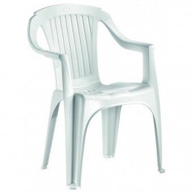 SILLON ESTANDAR RESPALDO BAJO APILABLE BLANCA