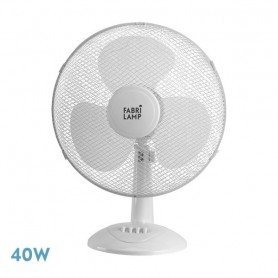 VENTILADOR SOBREMESA CAPE 40W FABRILAMP