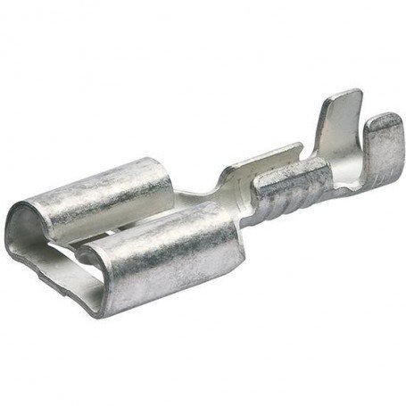 CONECTOR DE ENCHUFE, SIN AISLAR 6,3 2,5MM2 A 100 UD. KNIPEX